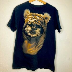 Star Wars Tee Shirt Mens Unisex Large Ewok Wicket Return of the Jedi Fifth Sun
